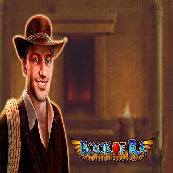 Book of Ra logo – Slots by Greentube at Funbet Casino