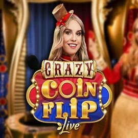 Enjoy Crazy Coin Flip by Evolution – logo hosted on footballfour.com