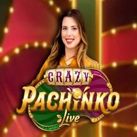Crazy Pachinko slot visual from Evolution available on footballfour.com