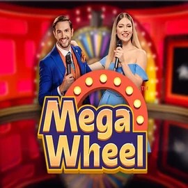 Mega Wheel online game logo by Pragmatic Play on footballfour.com