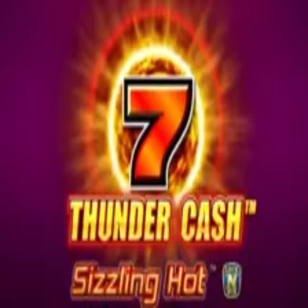 Thunder Cash Sizzling Hot slot logo by Novomatic at Funbet Casino